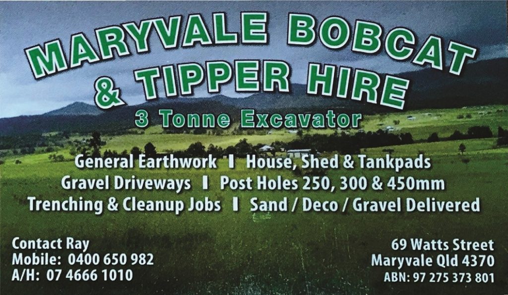 Maryvale Bobcat and Tipper Hire