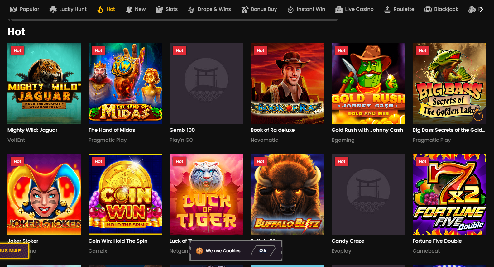 Wild Tokyo Casino Games