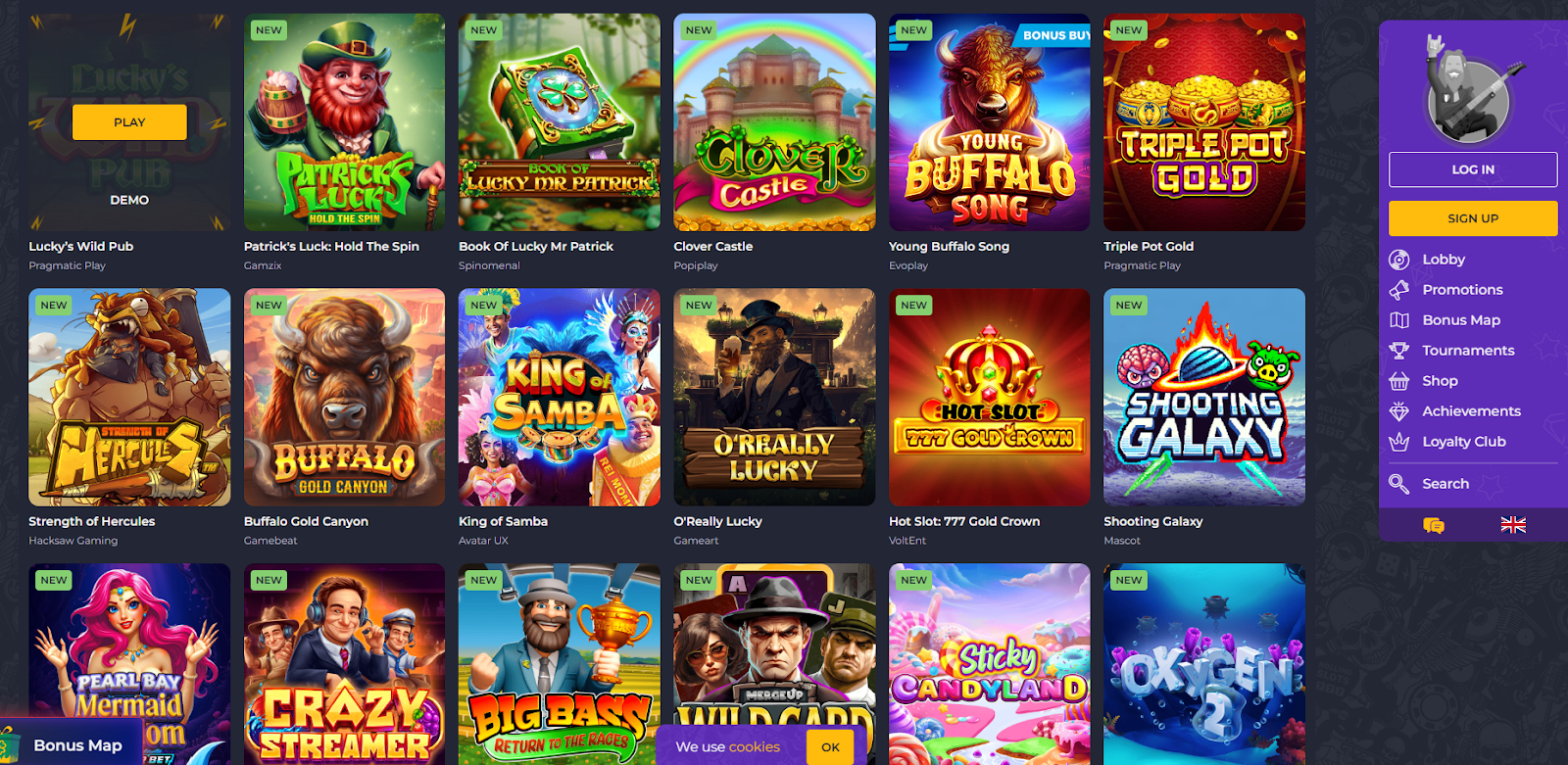 Best Games at Rolling Slots Casino
